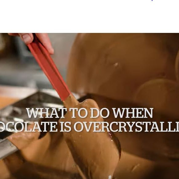 How to remedy overcrystallised chocolate?