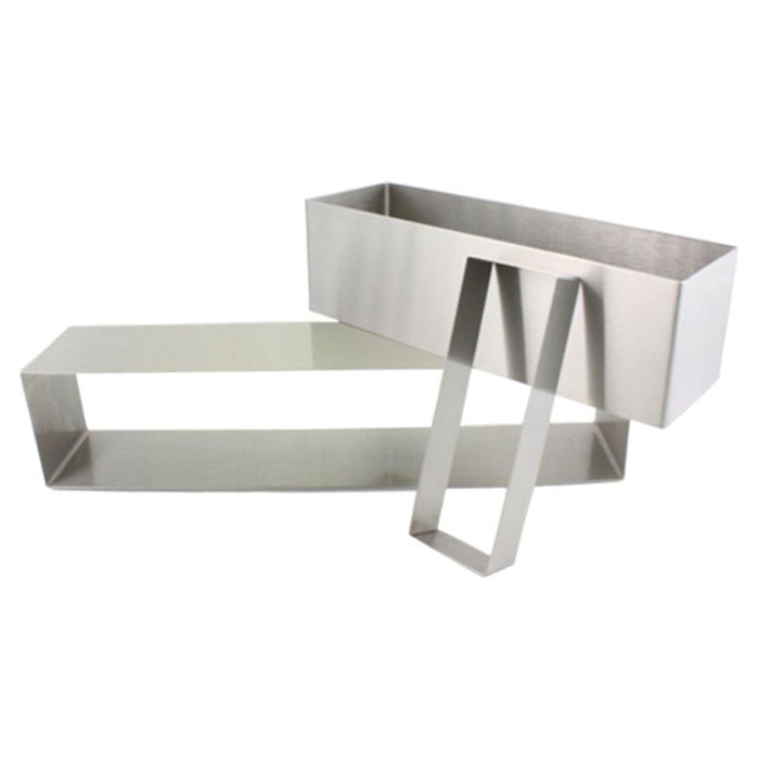 2 3/8" (60mm) High Stainless Steel Rectangle Molds