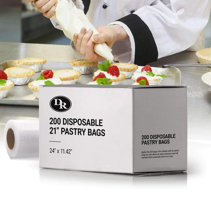 200 Disposable 21" Pastry Bags