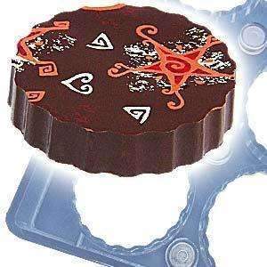 Chocolate Magnet Mould Large Rosettes