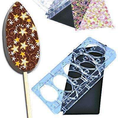 Chocolate Magnet Mould Oval Lollipops