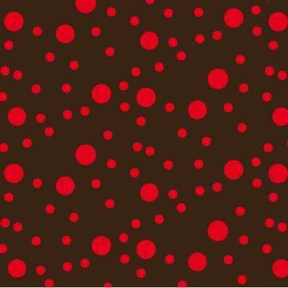 Chocolate Transfer Sheets - Red Dots