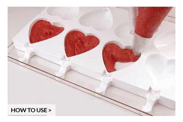 Silikomart™ Heart Ice Cream Mould