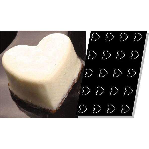 Hearts Silicone Mould - 66 mm