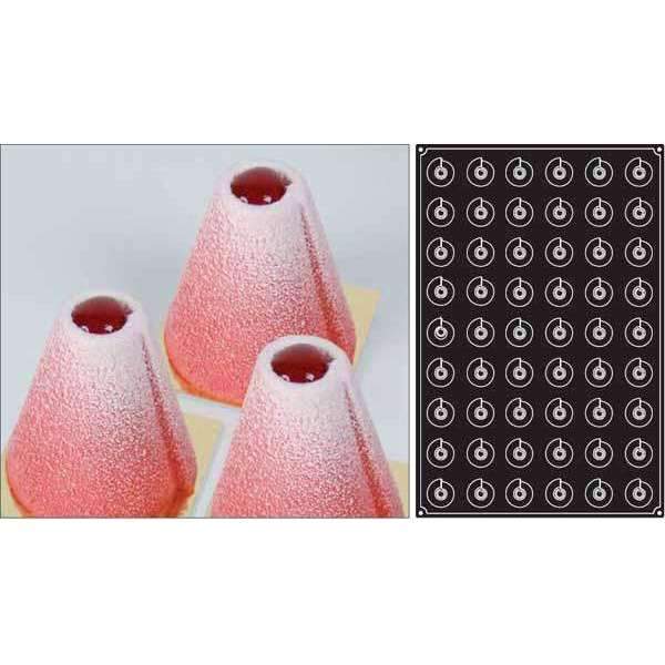 Mini cones Silicone Mould - Ø 40 mm