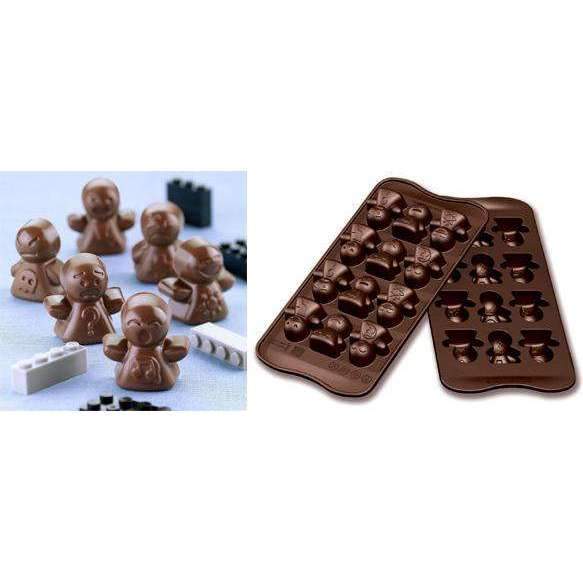 Silikomart™ Moody Characters Chocolate Silicone Mould