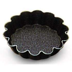 Non-Stick "Petit Fours" Fluted Round Moulds