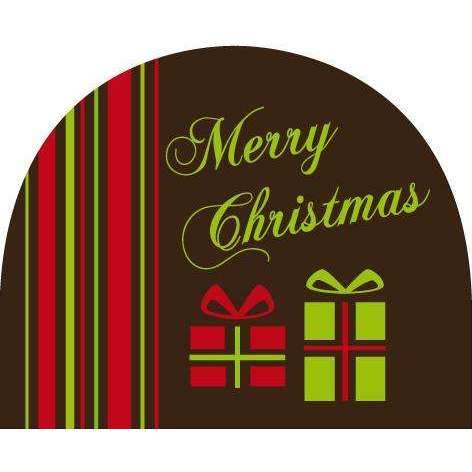 Round Log End Transfer Sheets - Christmas Gifts