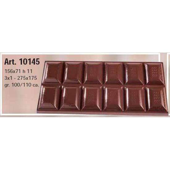 100g Wavy Line Decor Bar Chocolate Mould