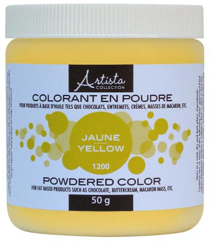 Yellow Powdered Color