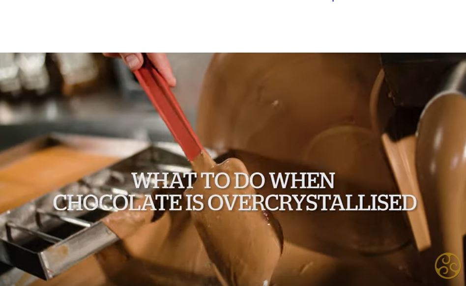 How to remedy overcrystallised chocolate?