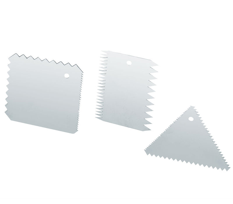 Set of 3 Pastry and Chocolate Combs