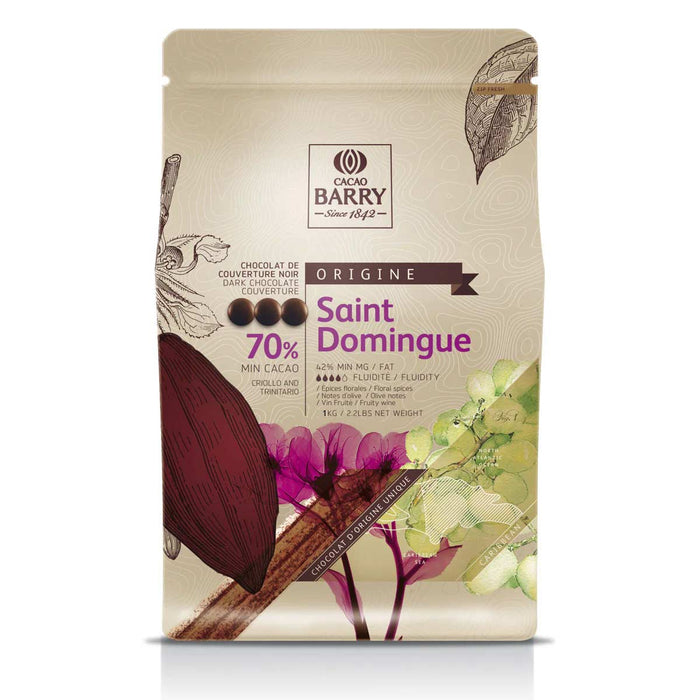 Dark Chocolate Couverture Origin "Saint-Domingue"