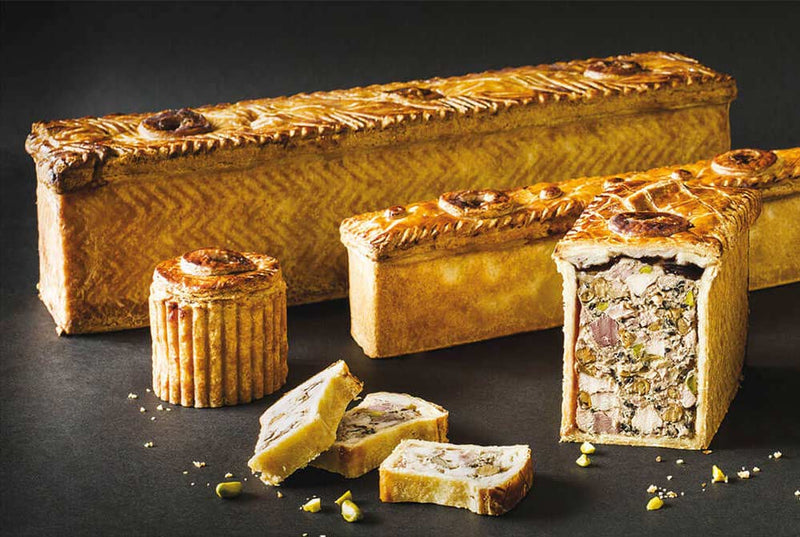 Moule en étain lourd à pâté en croûte