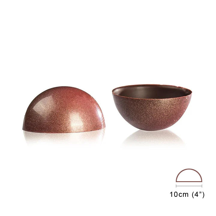 Moule à chocolat demi-sphère 10 cm