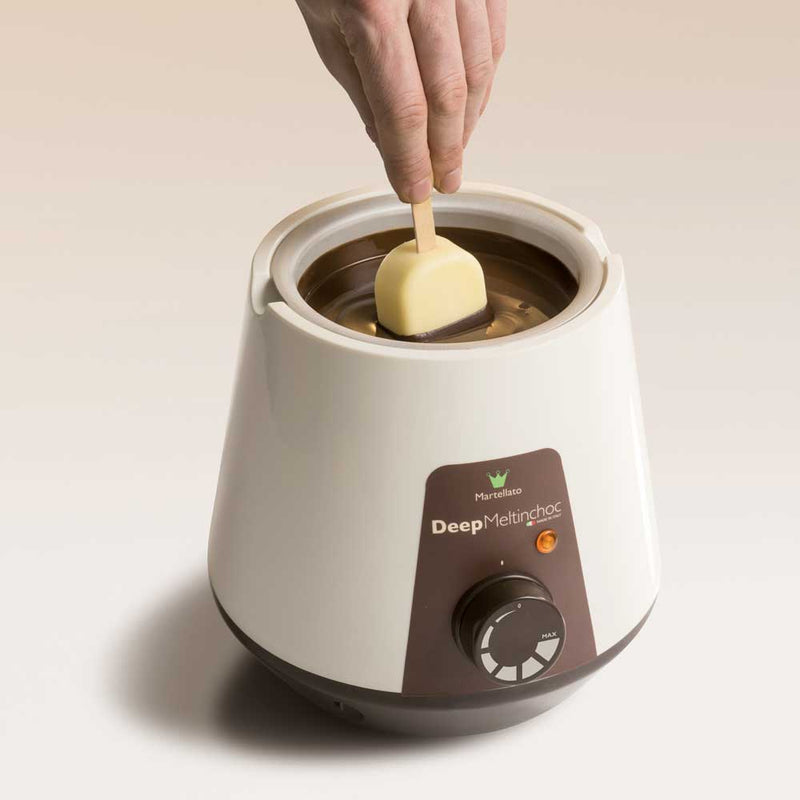 Chauffe-chocolat Deep Meltinchoc pour trempage.