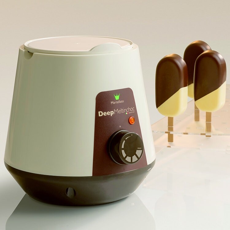 Chauffe-chocolat Deep Meltinchoc pour trempage.