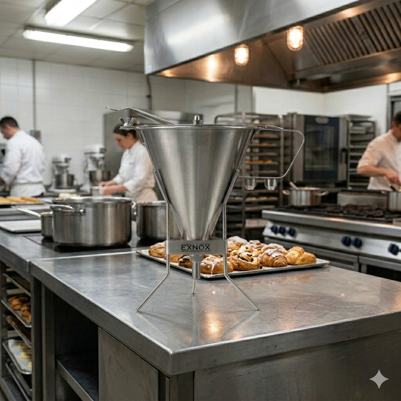 Entonnoir de dépôt de confiserie et de cuisine