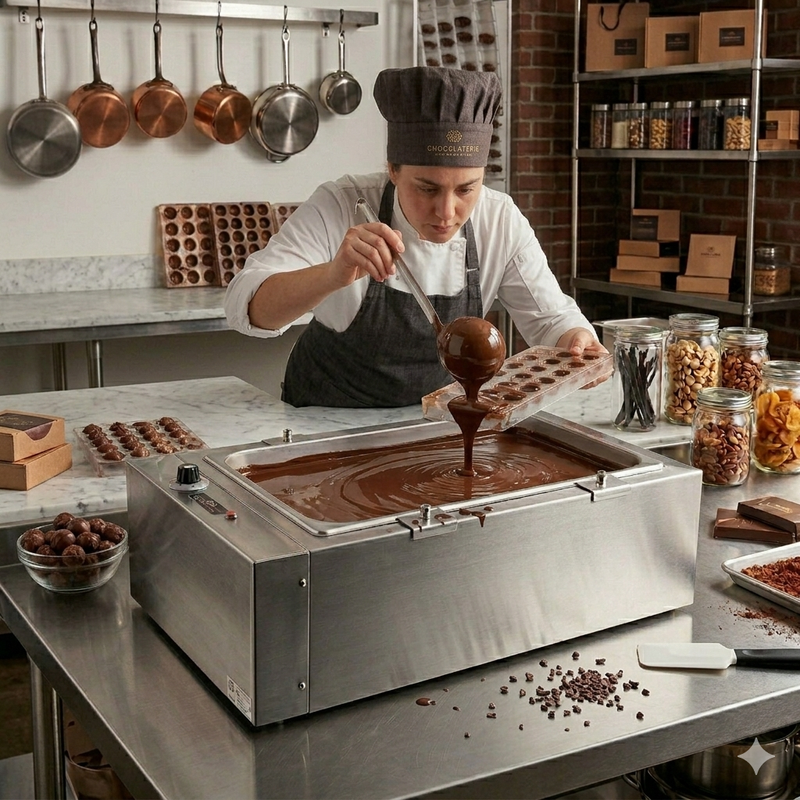 TF20 Chocolate Tempering Machine 20KG (44LBS)