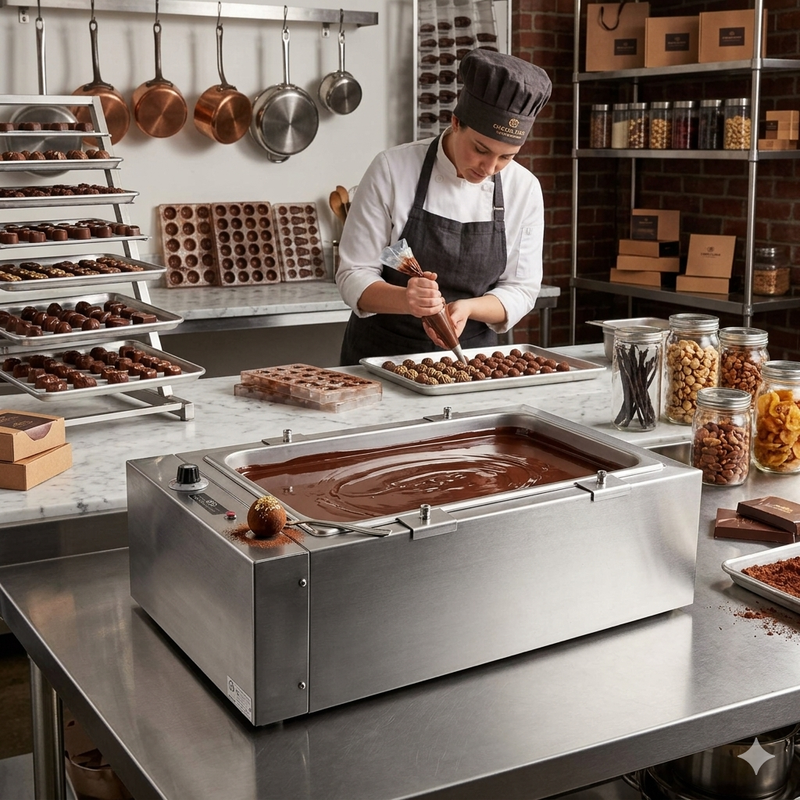 TF20 Chocolate Tempering Machine 20KG (44LBS)