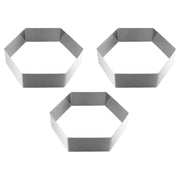 Hexagon Mousses & Entremets Moulds [6" to 10,5"]