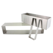 1.25" High Stainless Steel Rectangle Molds