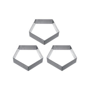 Pentagon Mousses & Entremets Molds