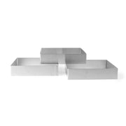 3 Medium Square Frame Molds in Stainless Steel