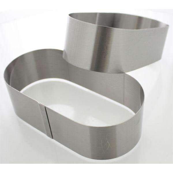 9" x 4.5" x H 2" Used Ovals Rings