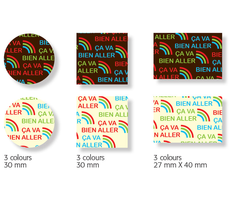 "Ça va Bien Aller" Transfer Sheet