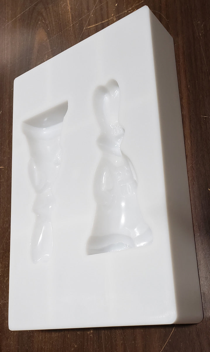 Standing Rabbit Chocolate Mould 15cm