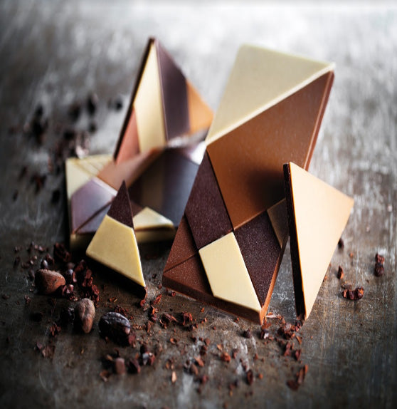 Moule à chocolat pour tablette collective cacao 70g
