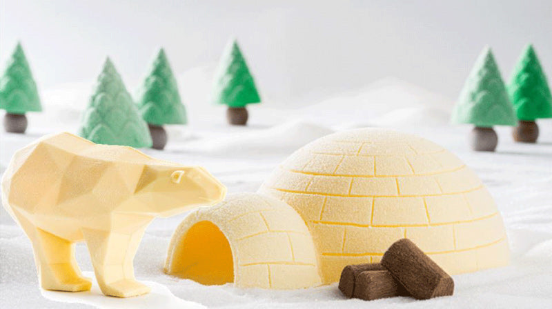 Moule à Chocolat Origami Ours