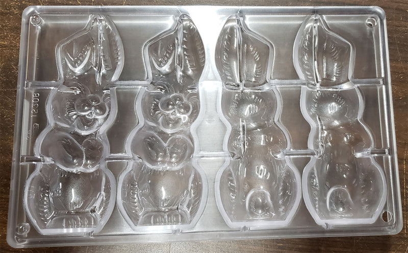 Laughing Rabbit Chocolate Mold