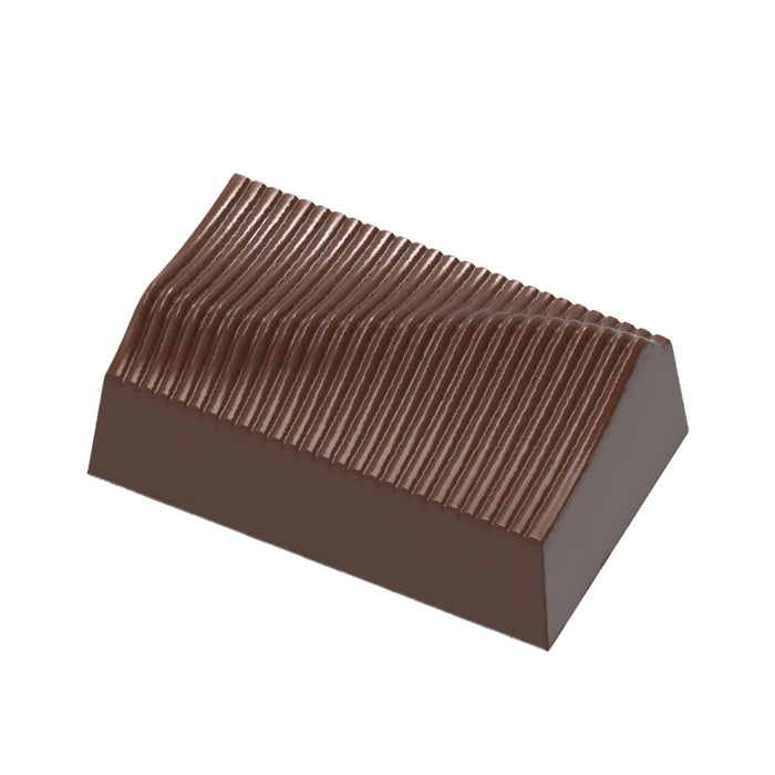 Moule à chocolat rectangulaire texturé
