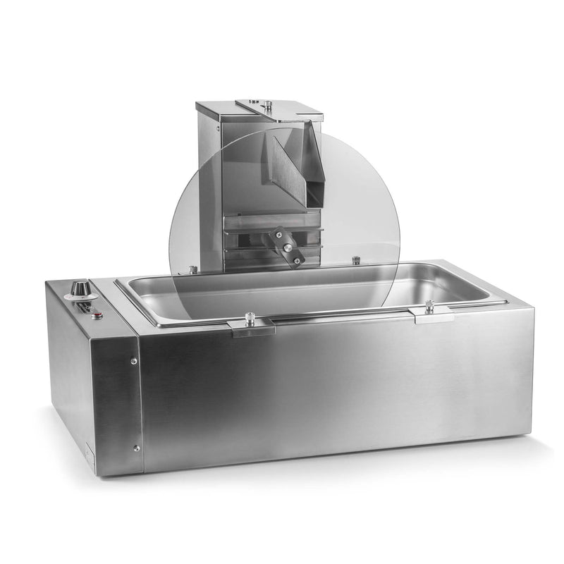 Wheel Temparing Machine Wheel Tempering Chocolate Machine TF20 Tabletop — Design & Realisation