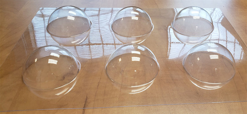 Half-Sphere Thermoformed Mould
