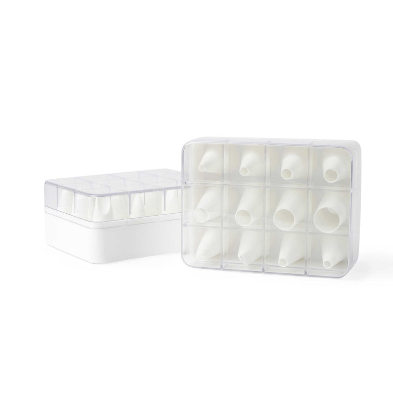 Box of 24 Plastic Pastry Tips