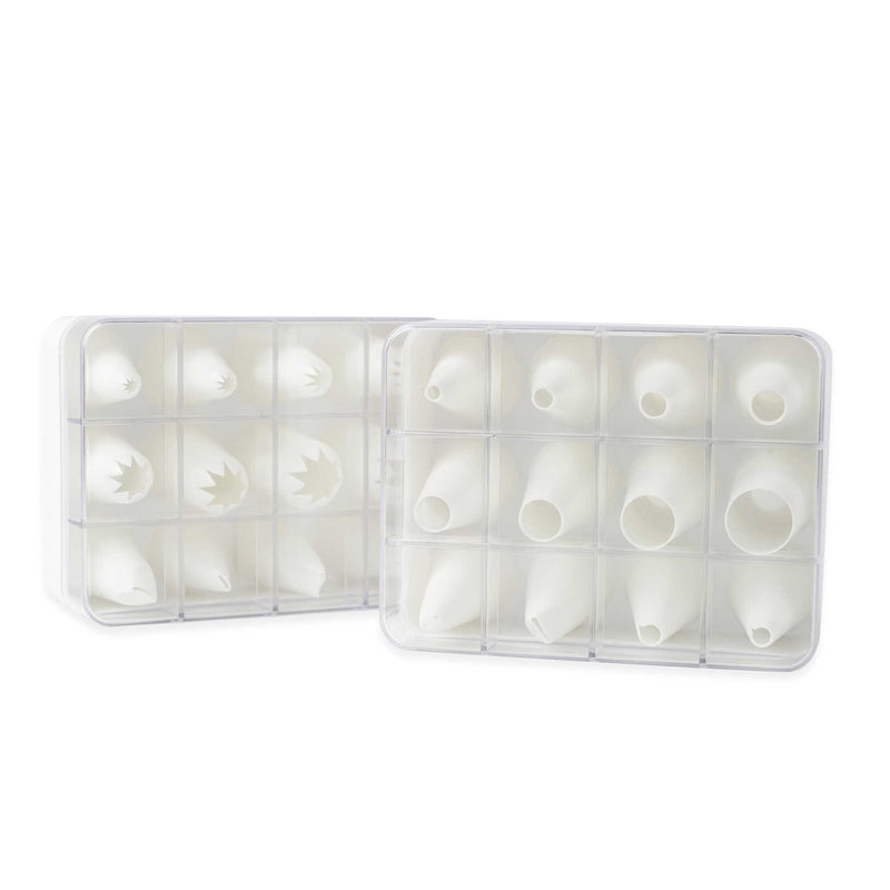 Box of 24 Plastic Pastry Tips