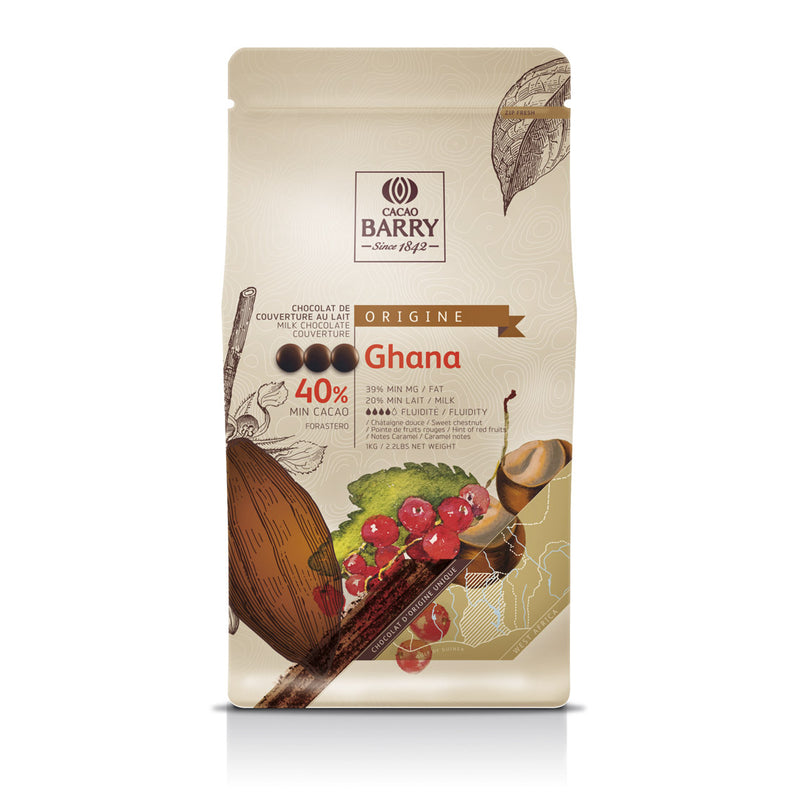 Milk Chocolate Couverture Origin "Ghana"