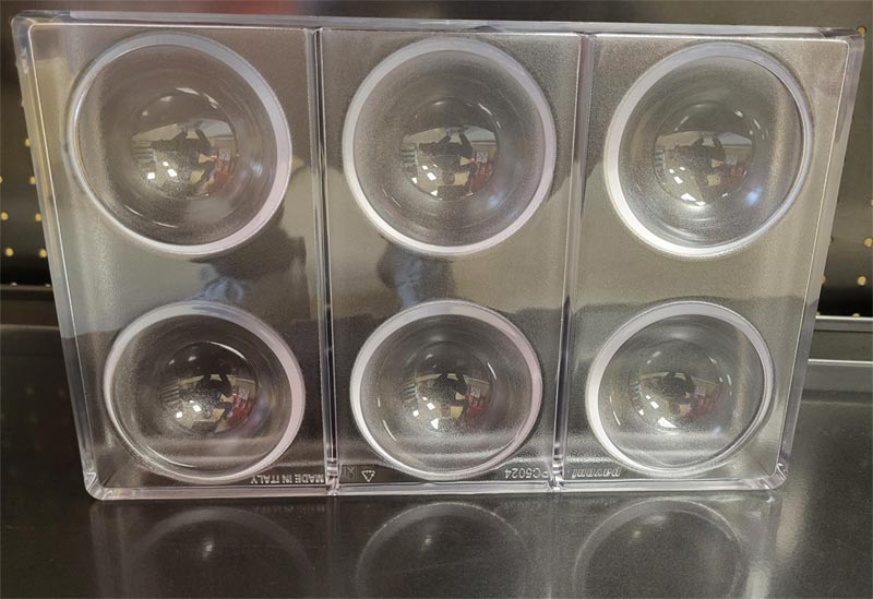 65mm Half Sphere Chocolate Mould