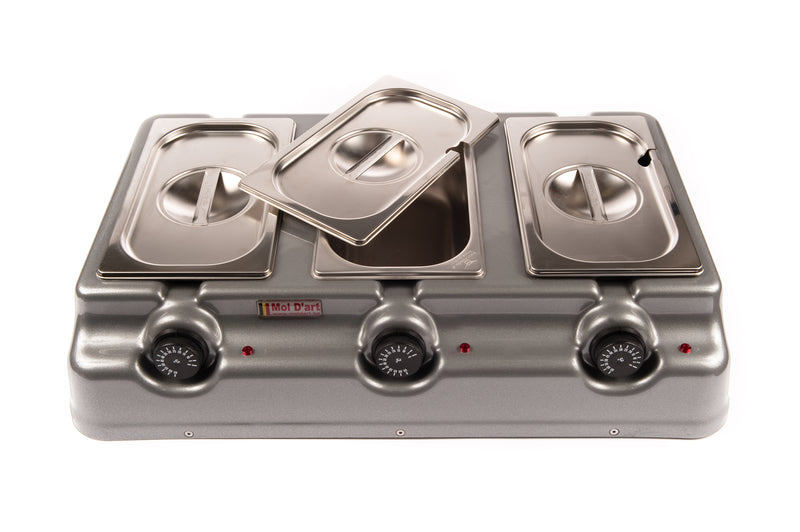 Mol d'Art Table Top Chocolate Tempering Machine 3x3KG (3x6.6LBS)