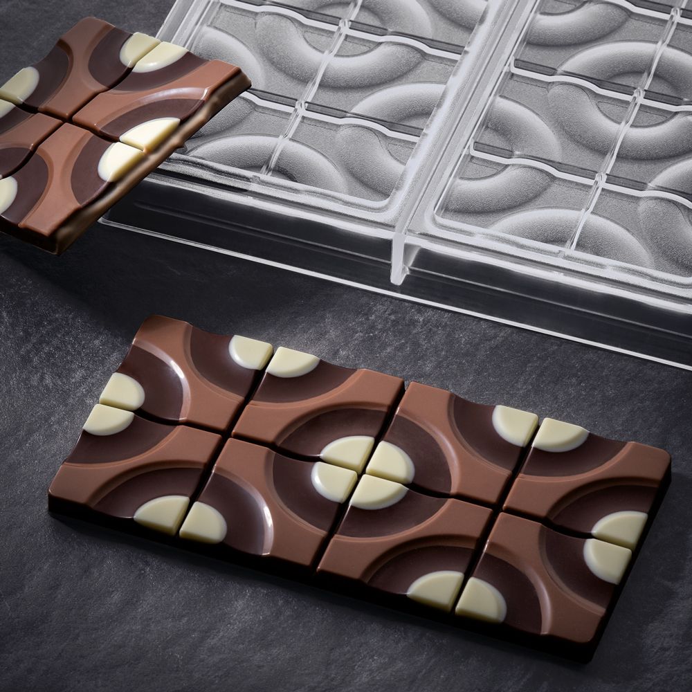 100g Square Bar Chocolate Mould, Design & Realisation