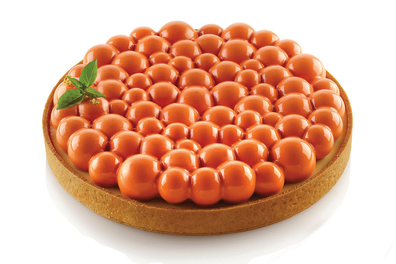 Silikomart™ Kit Tarte Ronde Moule Silicone Bulles