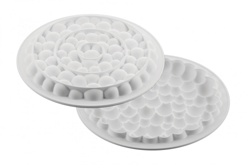 Silikomart™ Kit Tarte Ronde Moule Silicone Bulles
