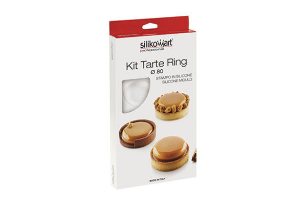 Silikomart™ Kit Tart Ring Round Silicone Mould