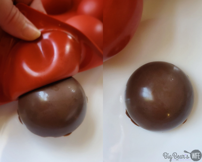 Moule en silicone demi-sphère de 80 mm