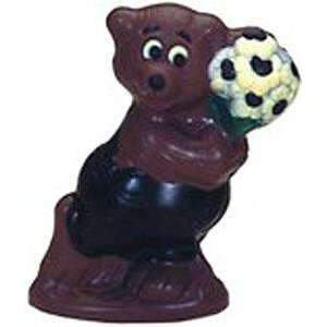 Ours avec moule creux chocolat ballons