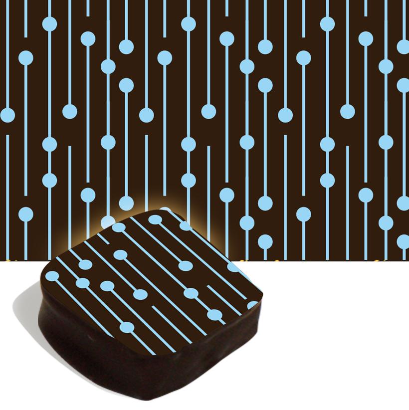 Blue Dotted Line Transfer Sheet — Design & Realisation
