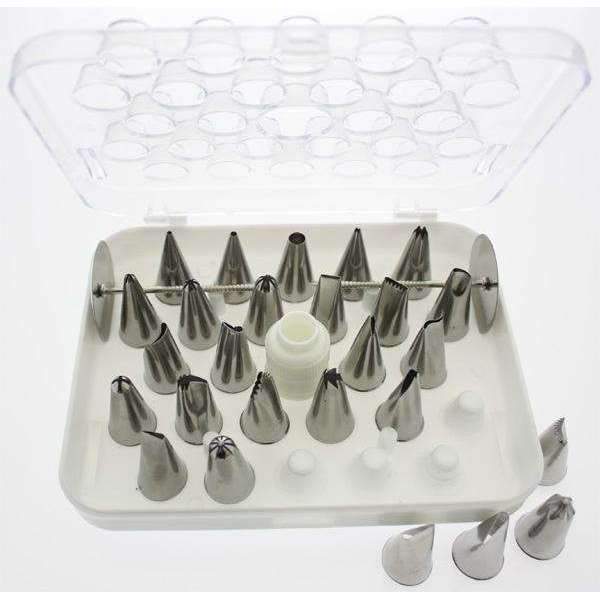 Box of 26 Cake Decorating Tips